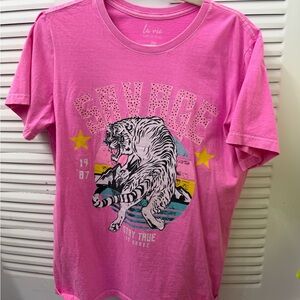 Pink Graphic T-Shirt